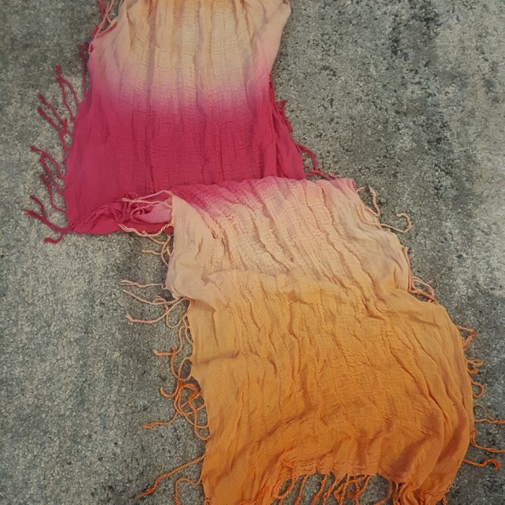 Cute tie dyed scarf